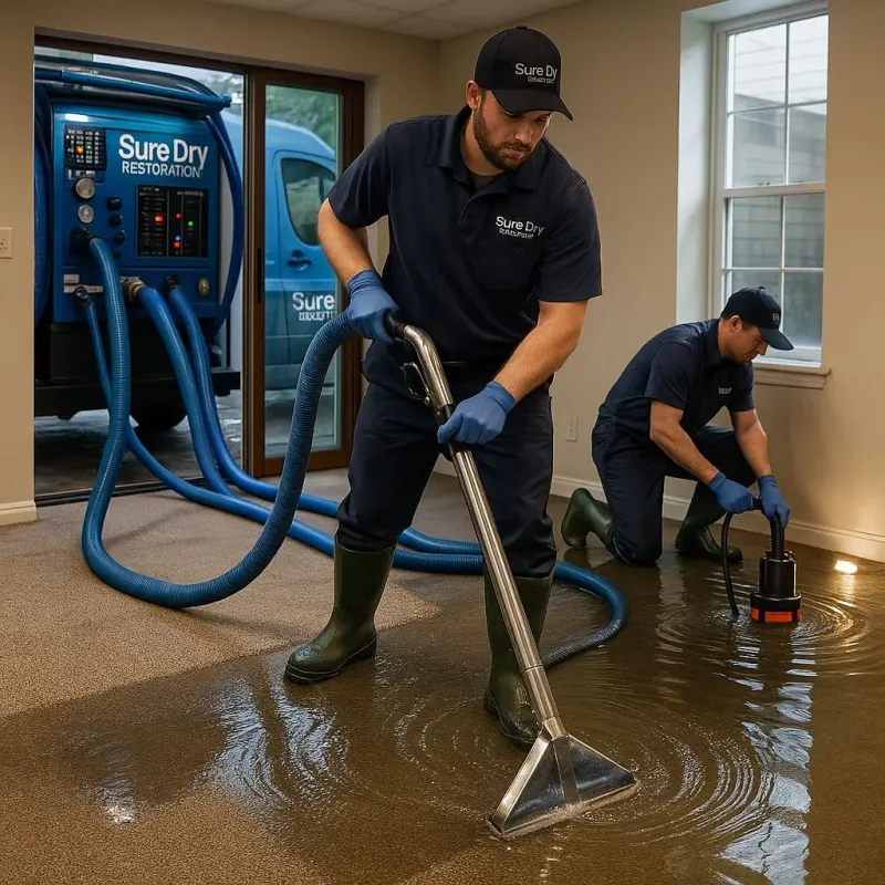 Water Extraction and Removal process in Crystal, MN